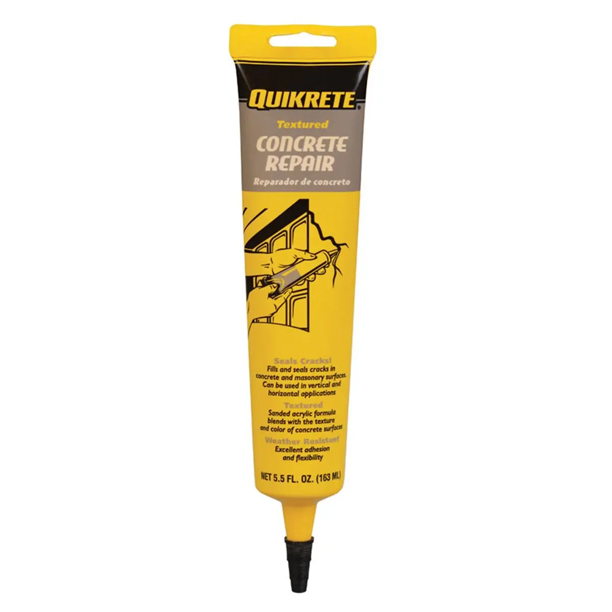 212 MAIN Flexible 5.5 oz Concrete Repair, Seals Cracks for Home Improvement Building Supplies, Roofing & Flooring Applications