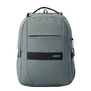 Mochila Totto Ejecutiva Wivetto Gris - Porta Laptop 14" y Tablet 10" | Mochila Ergonómica AirMesh