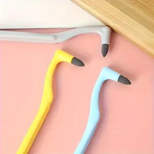 4pcs Manual Tooth Stain Remover and Teeth Polishing Kit - Home Use for Plaque Removal