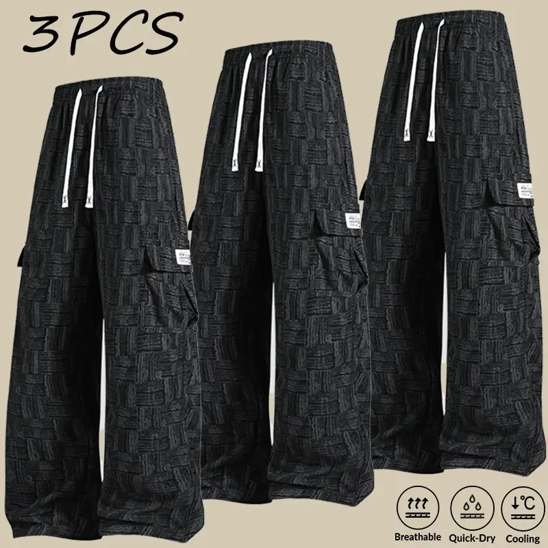 3-piece set: black + black + black