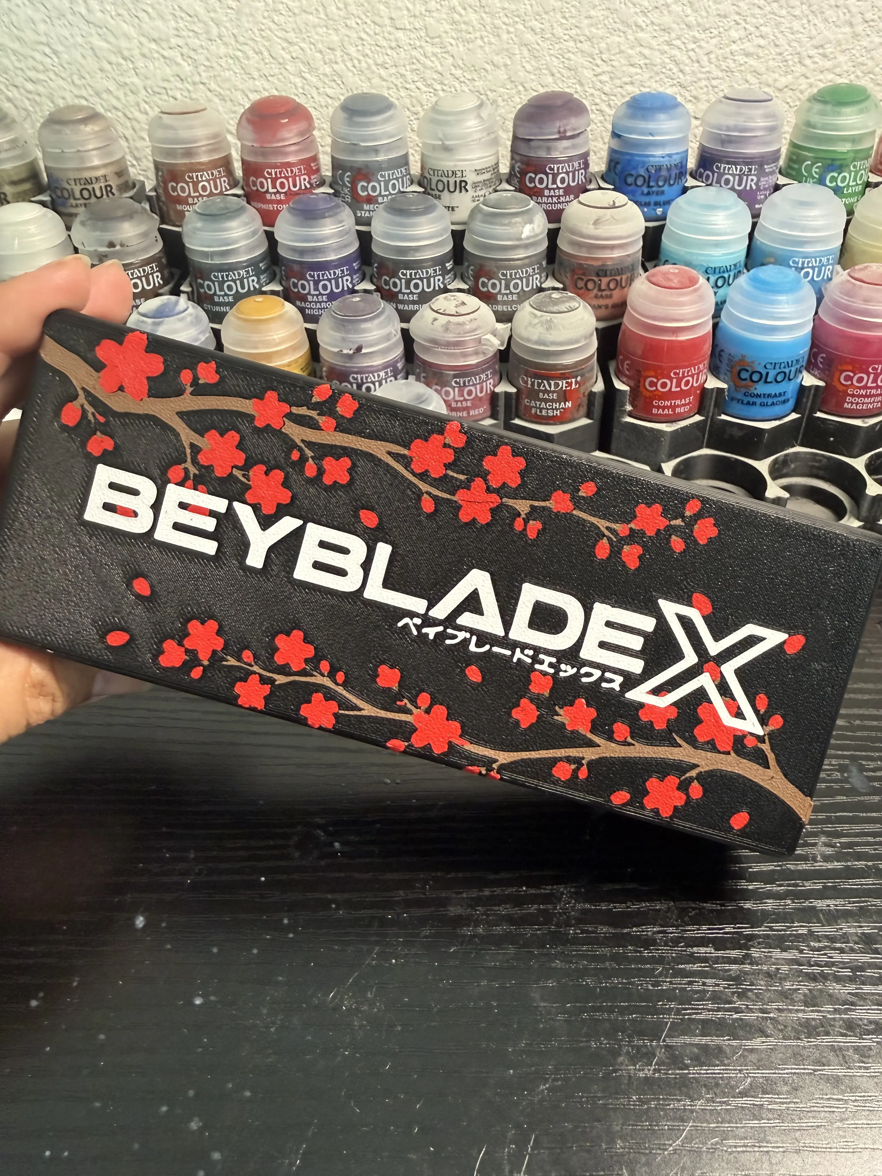 Beyblade X Cherry blossom "red" Case