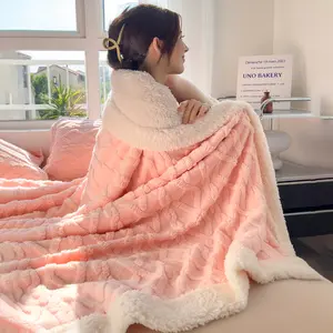 【Spring Glow Up】 GentleSoft Cozy Blanket-Patio Furniture Decor,Classic Pattern, Ideal for Bed,Couch, Travel,Camping, All Seasons,Home Bedroom Decor