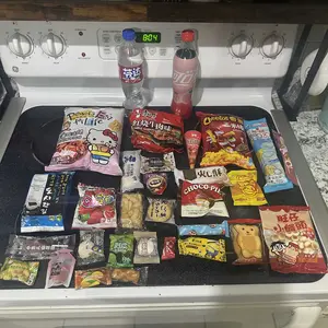 Asian Pre-Packaged Gift Set - 30-Count Food Bundle with Asian Treats, Snack Packs for Unique Gifts