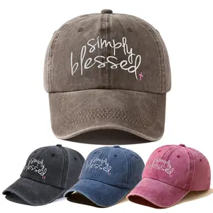 Simply Blessed Cap - Elegant Design with Unique Features and Comfortable Fit