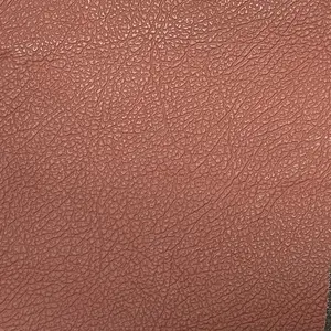 0687 Terracotta Red Genuine Leather