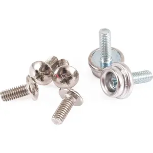 Football Helmet Repair Kit, Universal Facemask Screw Hardware Kit, Stainless Steel Replacement Parts for Youth Football Baseball Softball Hockey Sports
