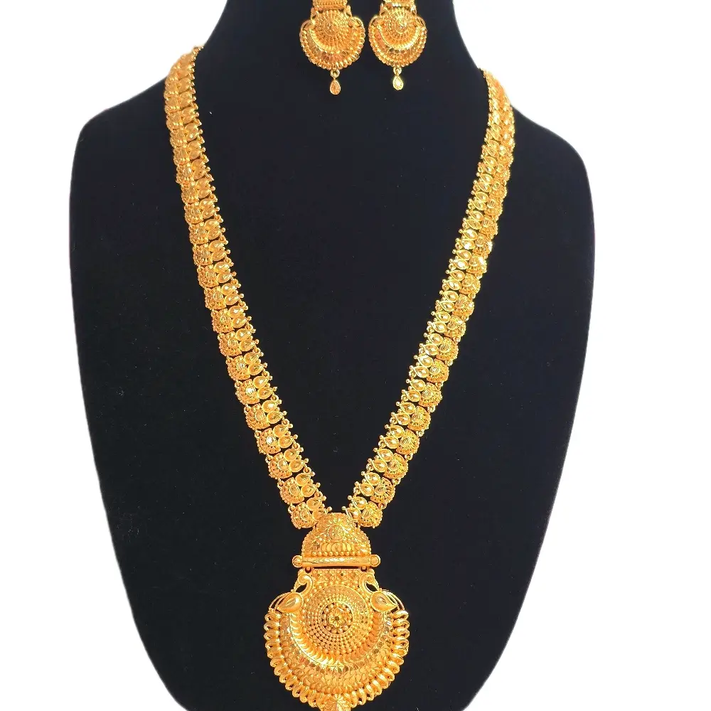 Traditional Nepali Desi Rani Haar Earrings Set