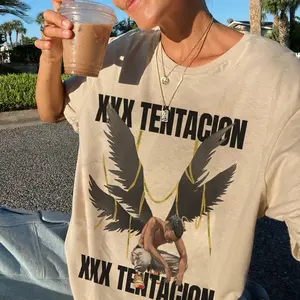 XXXTentacion T-Shirt, Inspired Vintage Rap Shirt A8