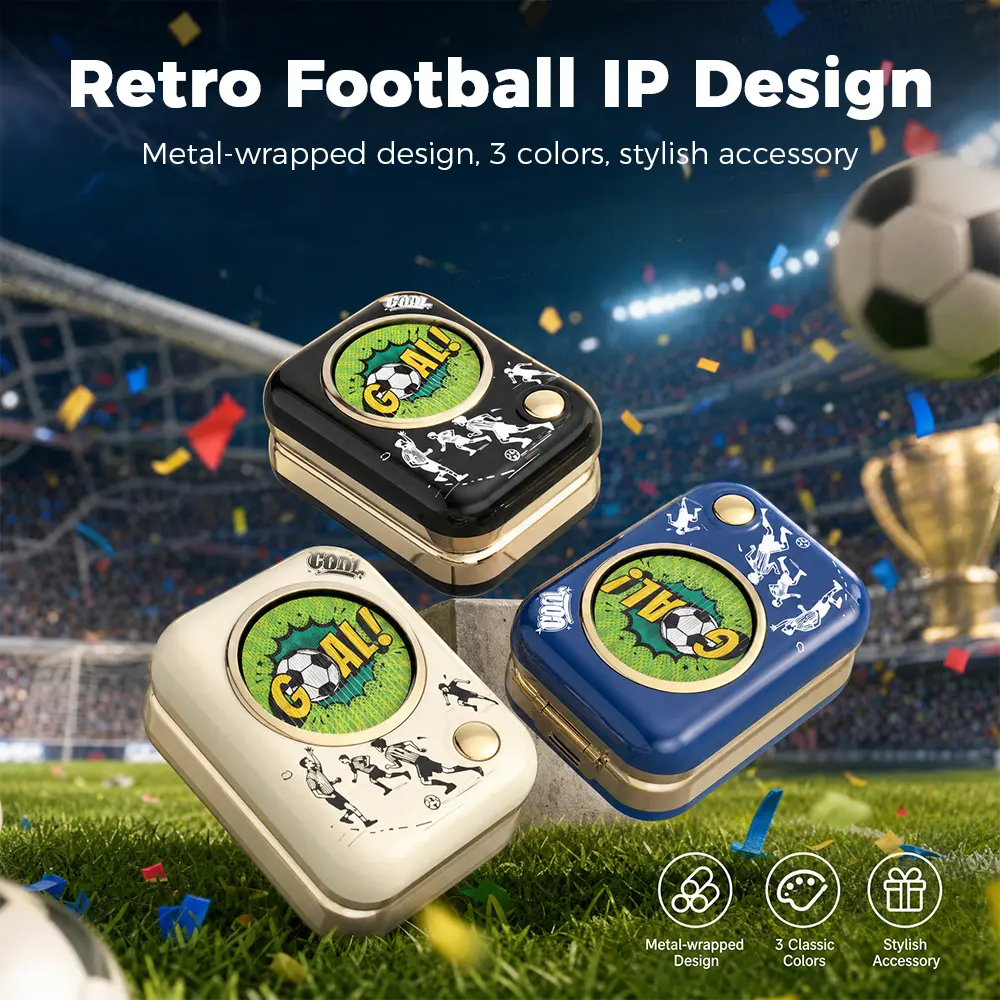 T59 Retro Open-Ear On-Ear Sports Audio Headphones, Waterproof Earhooks with Dual-Mic ENC Noise Cancellation, 165H Playtime, Bluetooth 6.0, Foldable Wireless Design, Charging Support for Running, Birthday Gift Ideas for Cellphones/Game Console Users