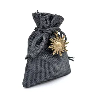 Good Vibes Only Protection Good Luck Prosperity Talisman Portable Charm Pouch with Crystal Energy & Protective Herbs for Clear Aura