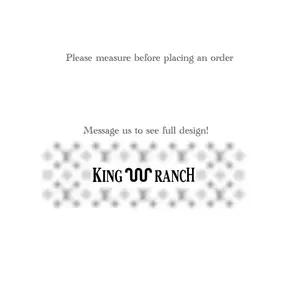 Sunroof Decal (King Ranch Regular & LV Pattern) for Trucks, Cars, and More! MEASURE BEFORE ORDERING!