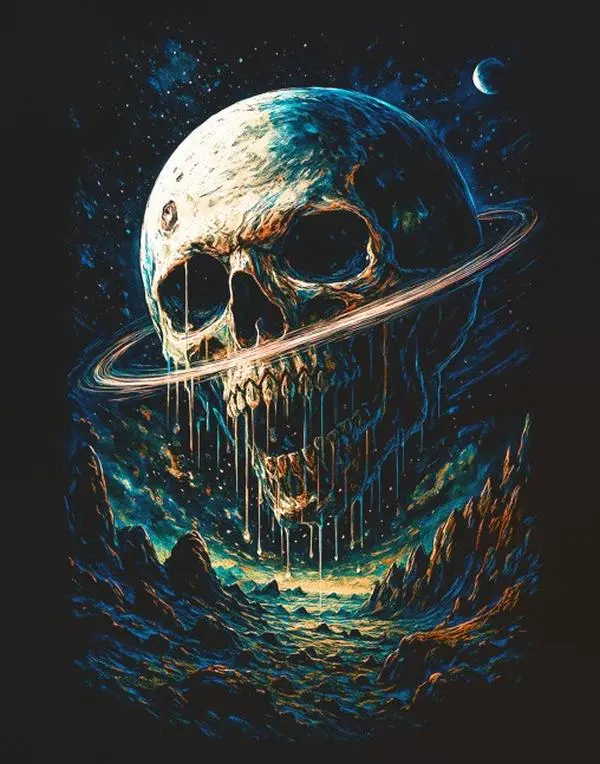 DTF Direct to Film Heat Transfer Craft Supplies, Customizable Halftone Skull DIY Design Material for Black Polyester Fabric, 300-320°F Firm Press Ready to Press (Requires Teflon or Parchment)
