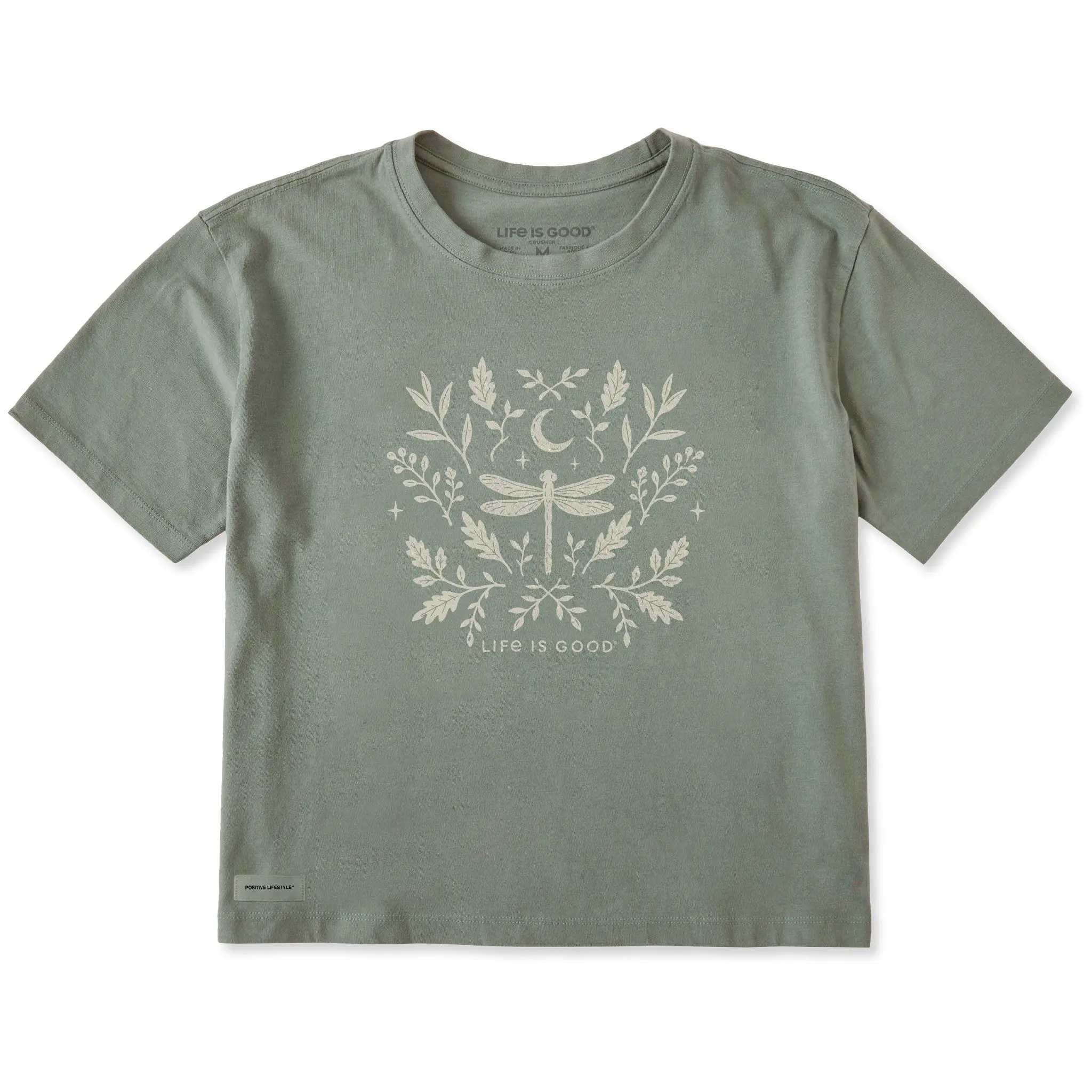 Women's Dragonfly Medley Short Sleeve Crusher Boxy Tee