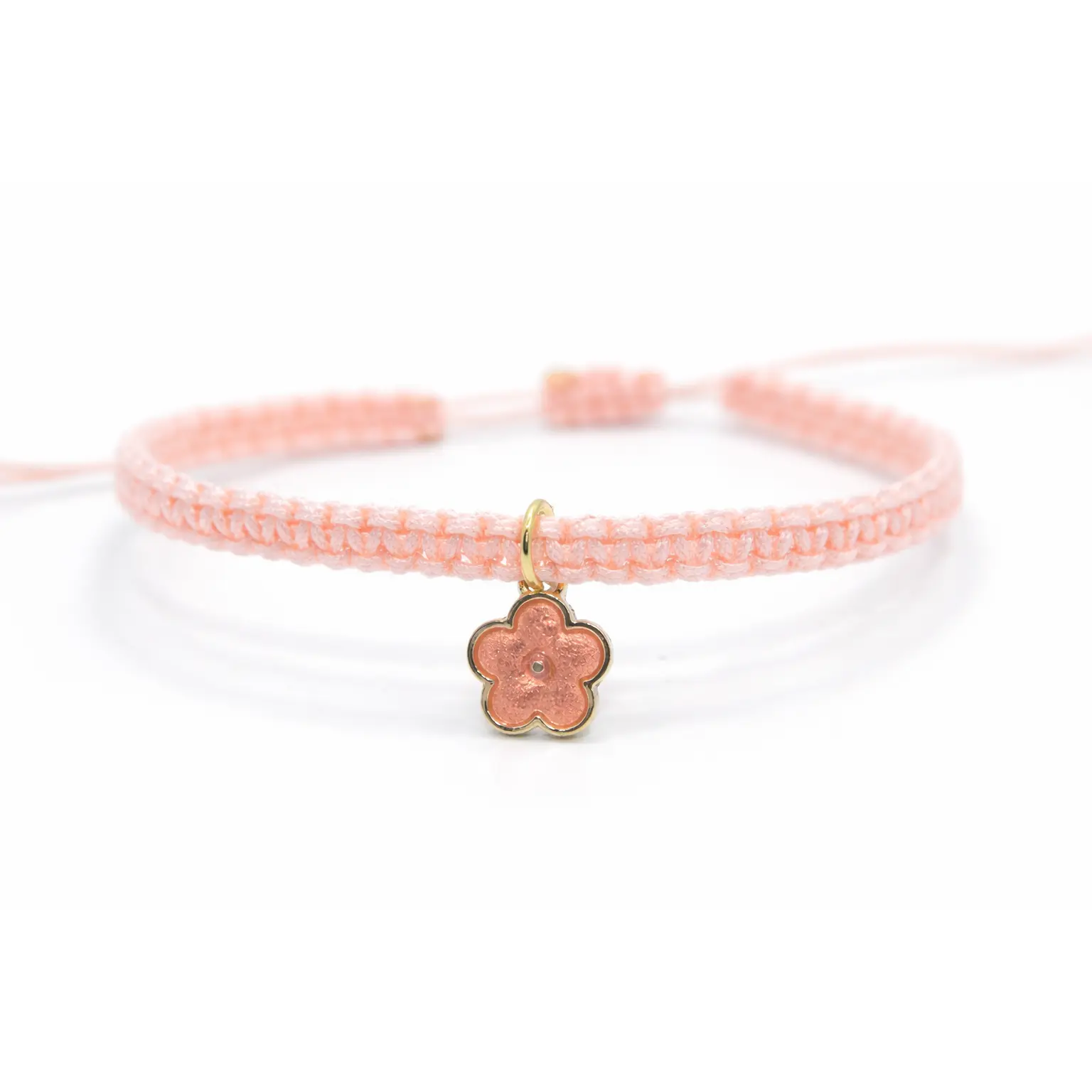 Flower Macrame Friendship Bracelet