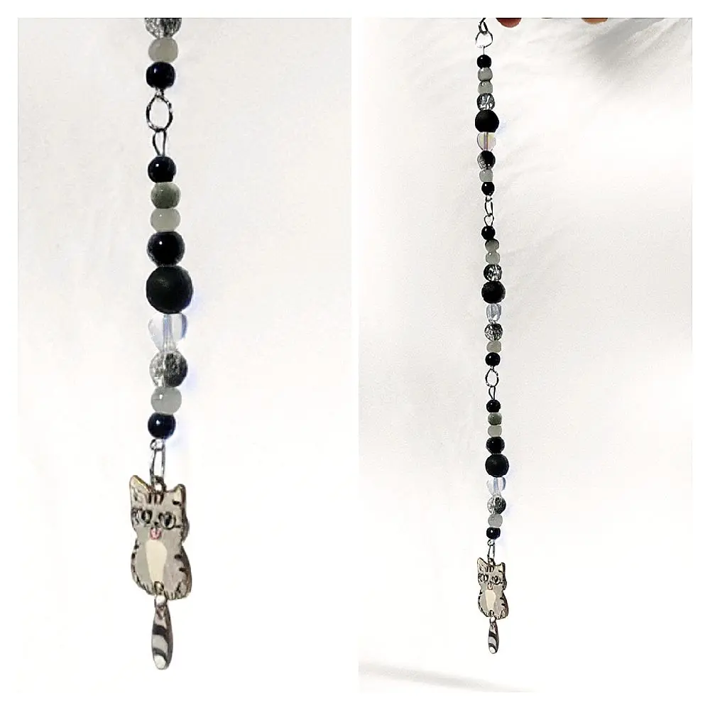 Cute cat suncatchers, hanging decorations, car decor