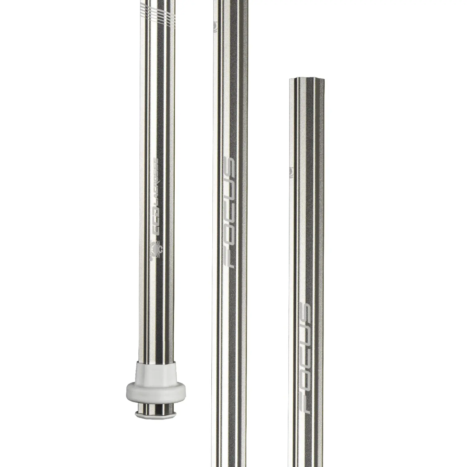 30" Lacrosse Shaft with Scandium-Titanium Alloy for Lightweight Speed and Durability, Featuring a Concave Control Shape for Enhanced Control and Sandblasted Finish - Includes 3 Lacrosse Balls