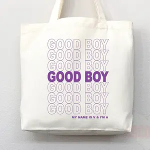 KPop Tote Bag, Kpop Merch, Kpop tote, Kpop bag, Kpop tote bag, Life goes on tote,Bangtan,kpop bag,life goes on,Rm,Jimin,Jungkook,J-hope,Suga #1308