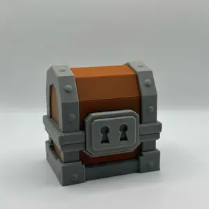 Clash Giant Chest Desk Figure