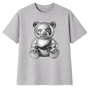 Flow T-Shirt - Stand Out with the Shiny Bear Design - Perfect for Making a Statement - Get Yours Now