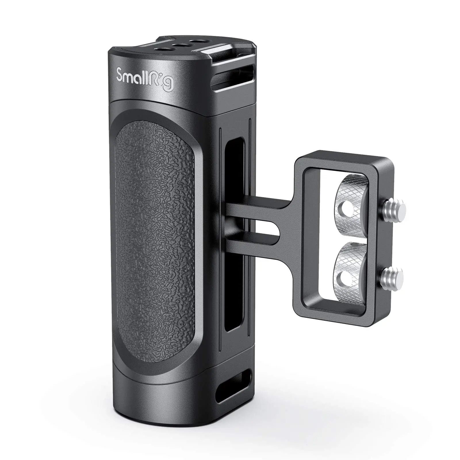 SmallRig 2916 Model Aluminum Alloy Mini Side Handle Adjustable Grip with Dual Screws, Built-in Wrench, Up-Down Adjustability, Dual 1/4"-20 Screw Mounts for Mirrorless/DSLR Small Camera Cages, Manufacturer Warranty, Photography Camera Accessories, Accessor