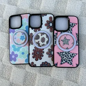 Phone case with matching MagSafe popsocket