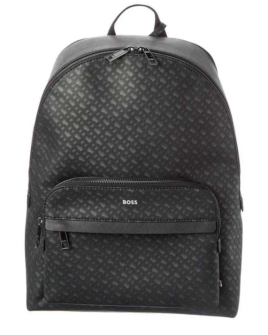 Hugo Boss Zair Leather Backpack