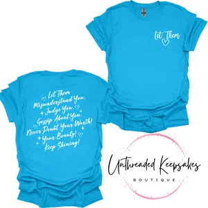 Let Them Keep Shining Graphic T-shirt Womens