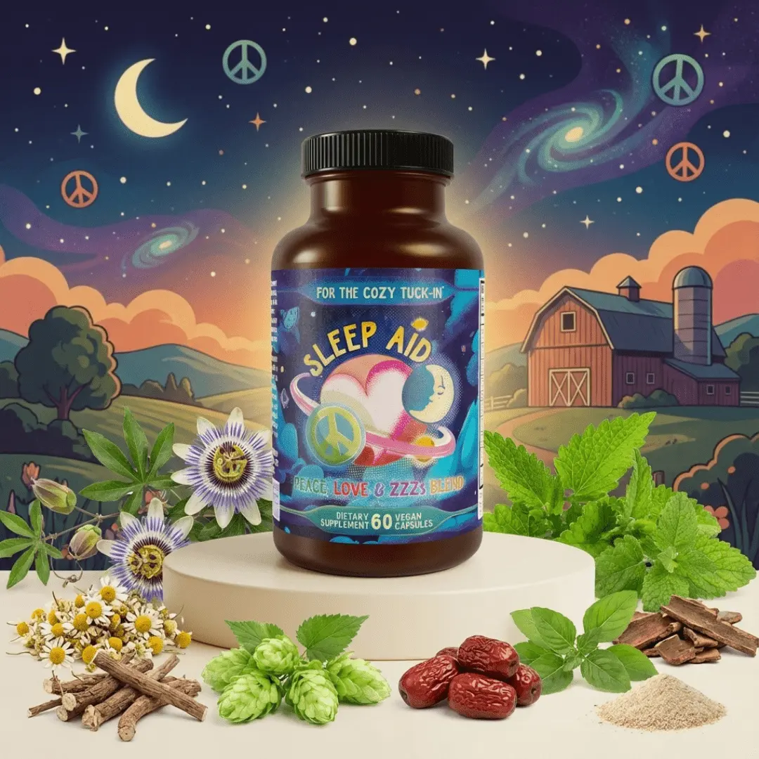Premium Sleep Aid Formula - Peace, Love, and ZZZ's Blend