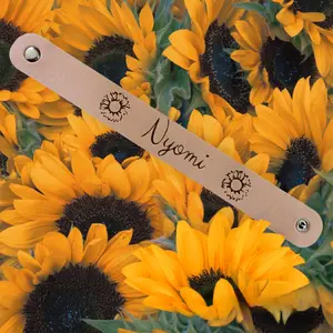 Personalized Leather Bracelets Female