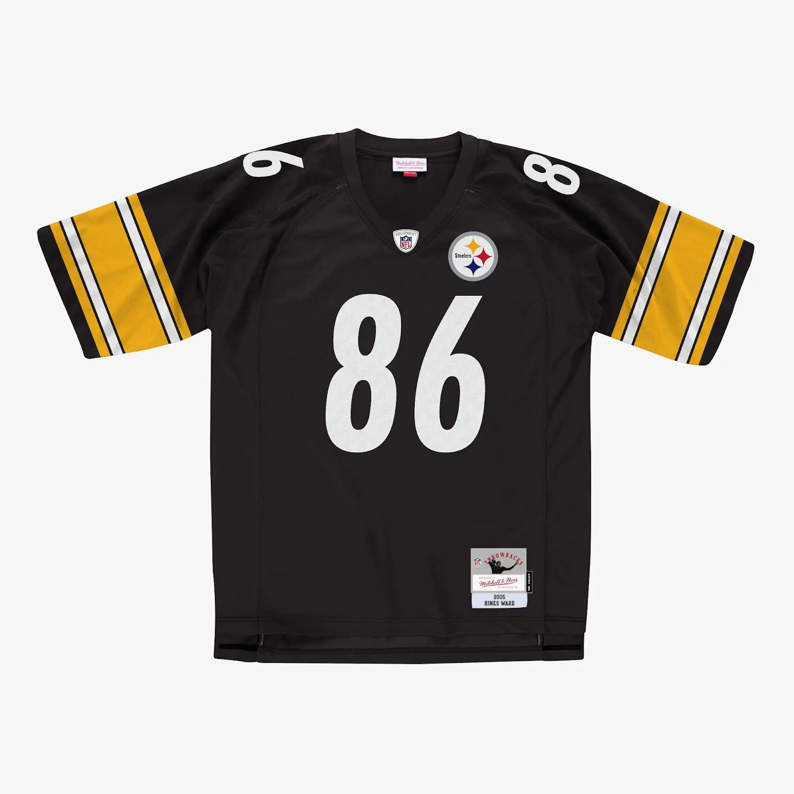 Hines Ward Pittsburgh Steelers Black 2005 Legacy Player Jersey NFL Throwback Mitchell & Ness