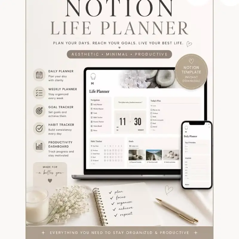 notion life planner