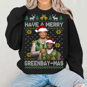 Have A Merry Love Parsons Sweatshirt, Step Brothers Jordan Micah  Christmas Green Sweaters, Hoodie