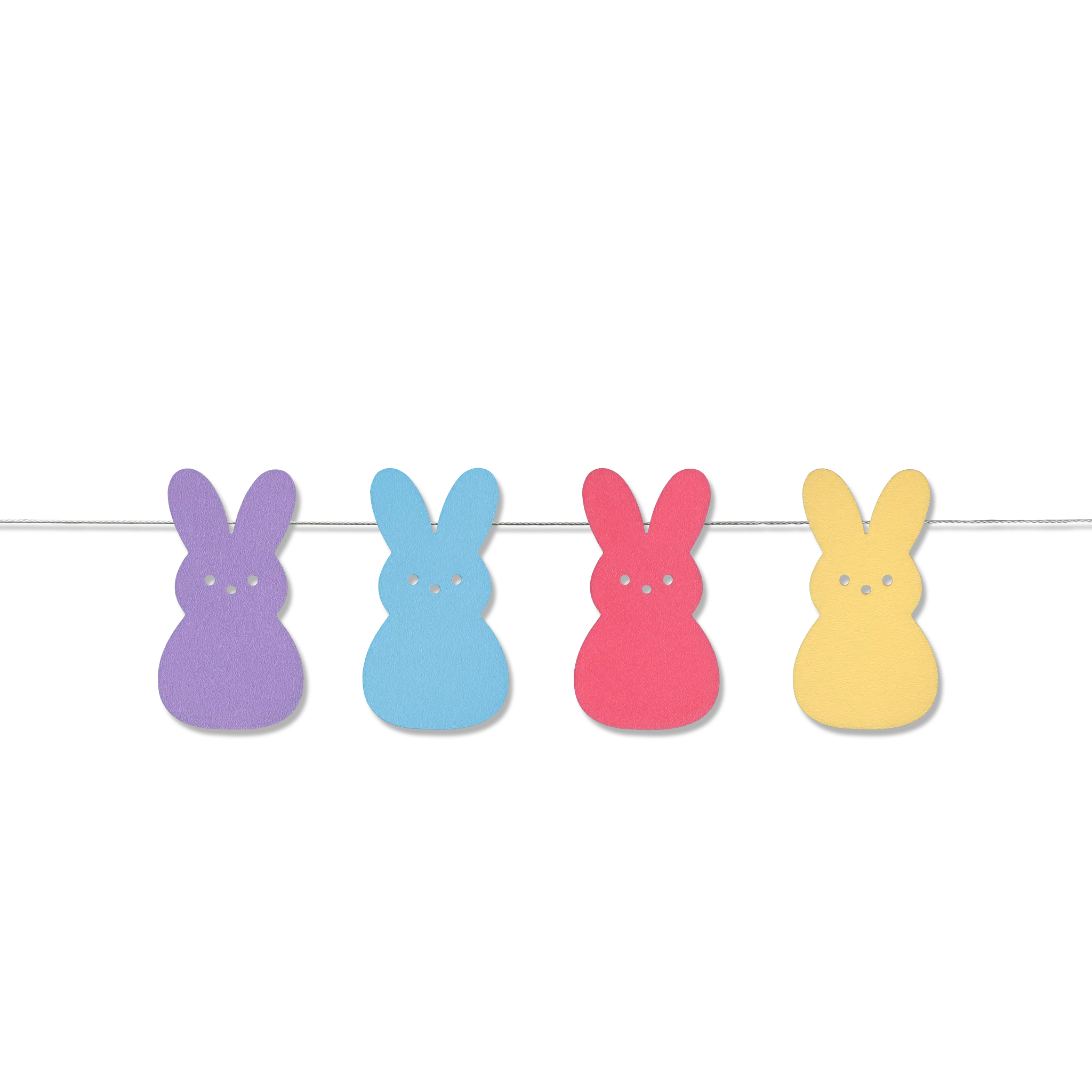 Magnetic Bunny Shape Set