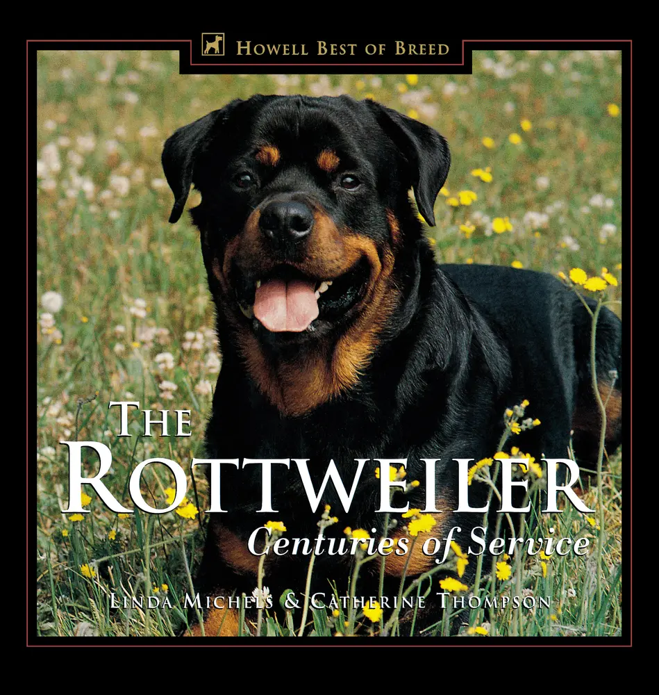 Used Hardcover Book - The Rottweiler: Centuries of Service by Linda Michels (English) - For Puppies, Companion Care, Breeding & Adult Rottweiler Guidance
