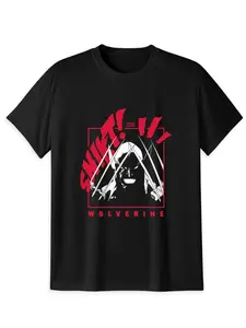 Marvel Wolverine Short Sleeve Graphic T-Shirt - Bold Iconic Design for Casual Wear & Fan Events - Menswear
