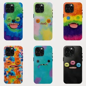 Funny Fuggler Ugly Monster Face MagSafe Phone Case, Preppy and Cute Quirky Plush Creature Aesthetic Suitable for iPhone 17-11 Pro Max/Plus