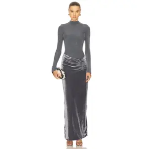 Maygel Coronel Borelli Dress in Stone