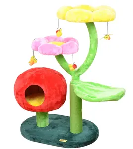 Enchanted Garden Multilevel Cat Tree with Sisal Scratching Posts