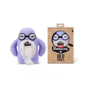 Fuggler Old Fogies Series Plush Dolls, Ugly-Cute & Weird Trendy Collectible Figures