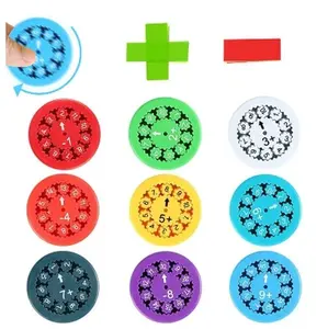 Digital Spinning Fidget Spinner Toy | Kids Math Fidget Spinner | Learning and Educational Sensory Toys | Learning Math Games | Stress Relief - Addition and Subtraction