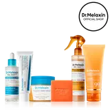 [Dr.Melaxin Official] Face & Body Dark Spot Brightening Set, 6-Piece | Kojic Acid Turmeric Spray, Toner Pad, Soap & Body Cream + Peel Shot TX Serum & TX Cream | Tranexamic Acid & Niacinamide | Even Skin Tone Care | Korean Skincare
