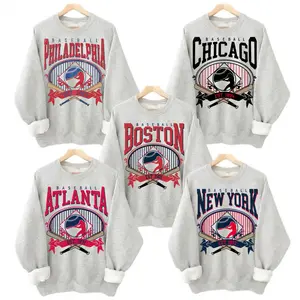 Vintage Baseball Player Sweatshirt, Retro Sports Graphic Crewneck, Unisex Streetwear Pullover, Classic Game Day Outfit, Fan Gift