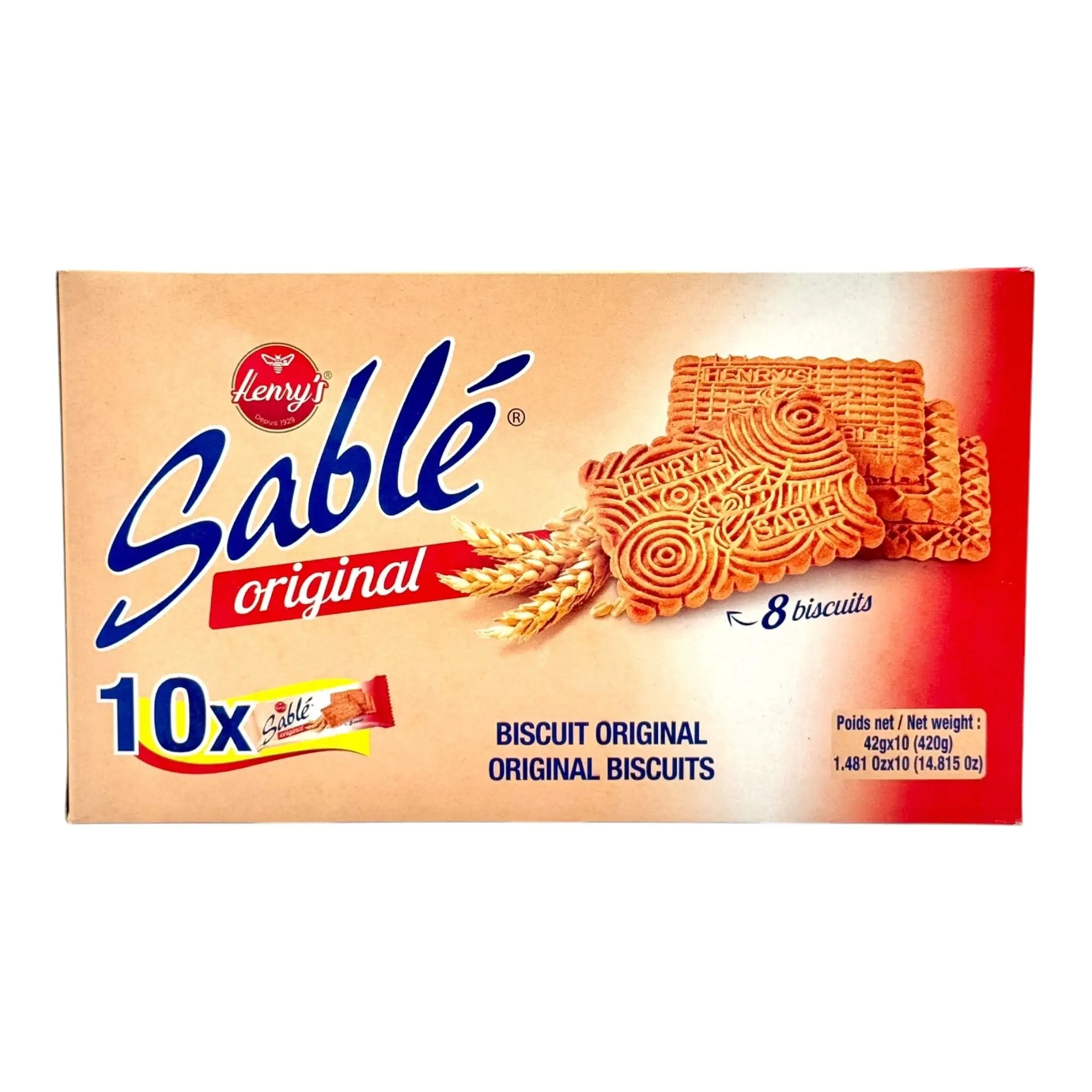 Henry's Original Sablé Moroccan Tea Biscuits