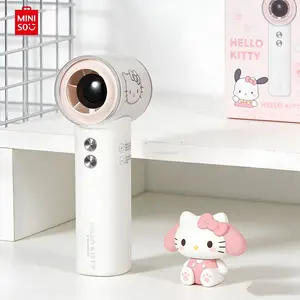 MINISO Kawaii Characters 3000mAh High-Speed Powerful Handheld Fan – Cute Kawaii Portable Rechargeable Fan, Perfect Summer Gift for Fans & Kids
