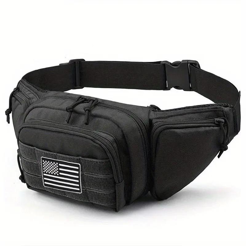 Multifunctional Waterproof Sport Waist Bag, Adjustable Strap Active Waist Bag, Outdoor Trail Running Bag, Jogging Equipment, Gear, Suitable for Outdoor Running, Fishing, Cycling, Camping and Hiking