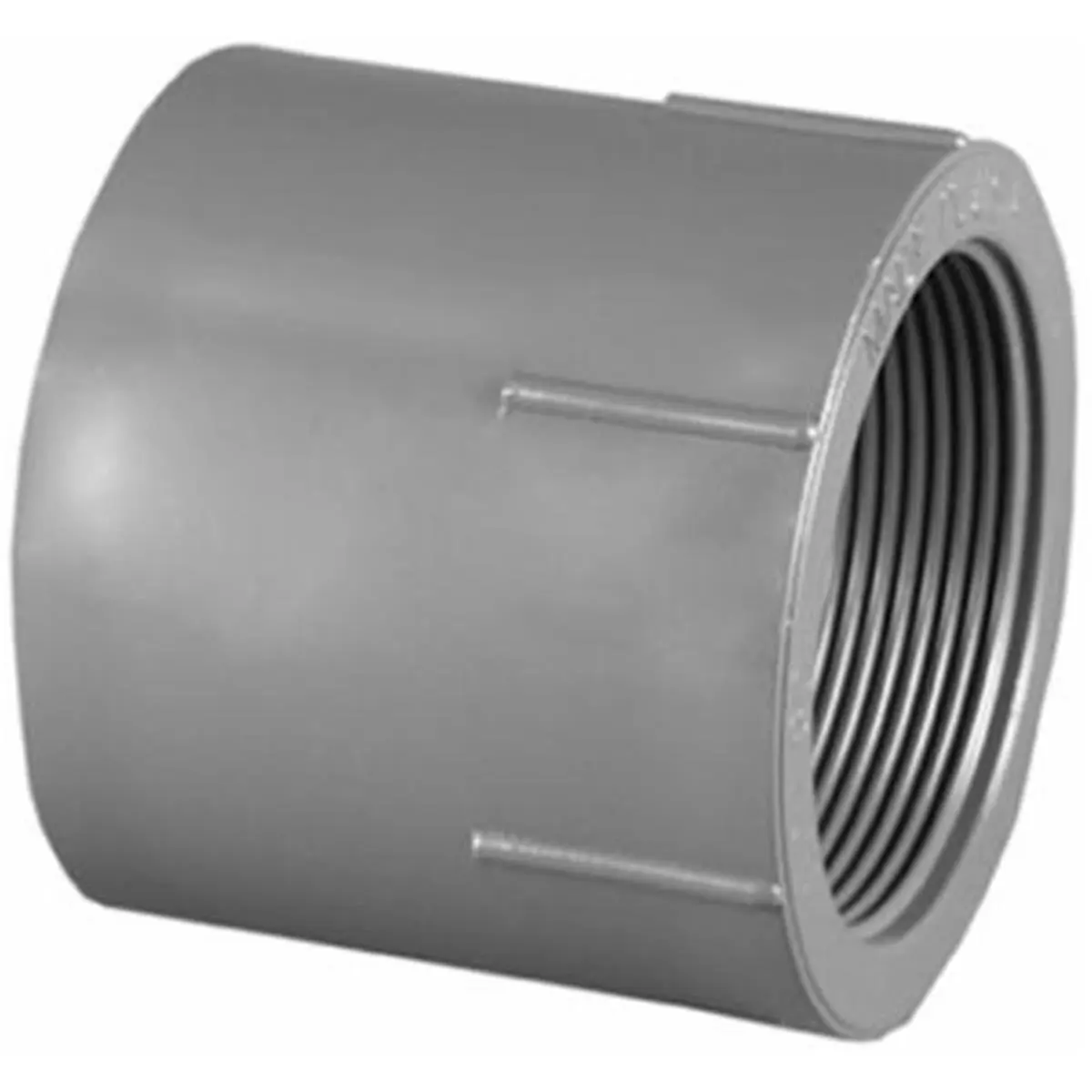 212 MAIN Pipe Adapter, Schedule 80 PVC, 1.25 in. Slip-Fit x Female Thread, Universal Water Sports & Boating Part, Model 08101 1600HA, Universal Part