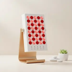Red Light Therapy Beauty Lamp with Desktop Stand