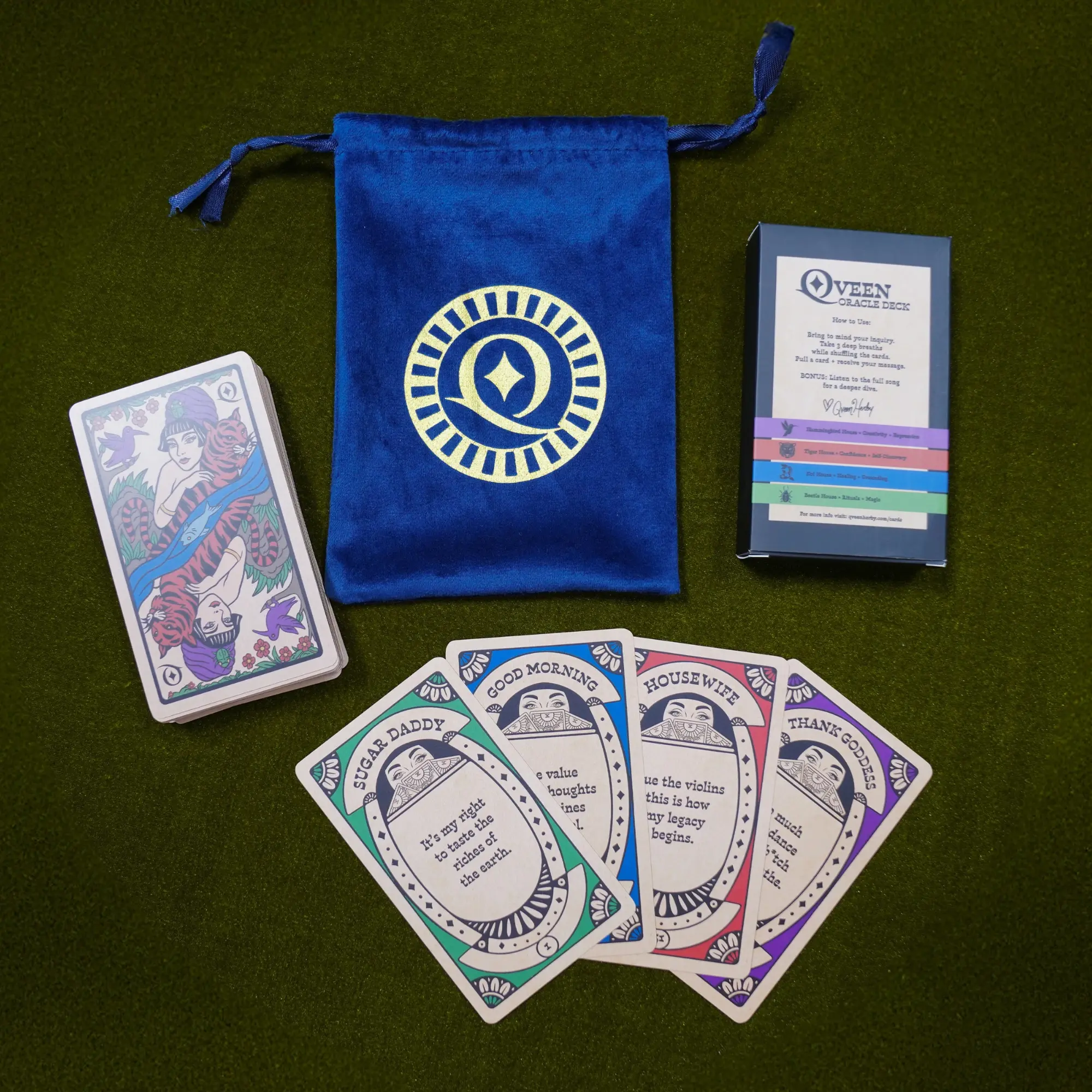 Qveen Herby Qveen Oracle Deck