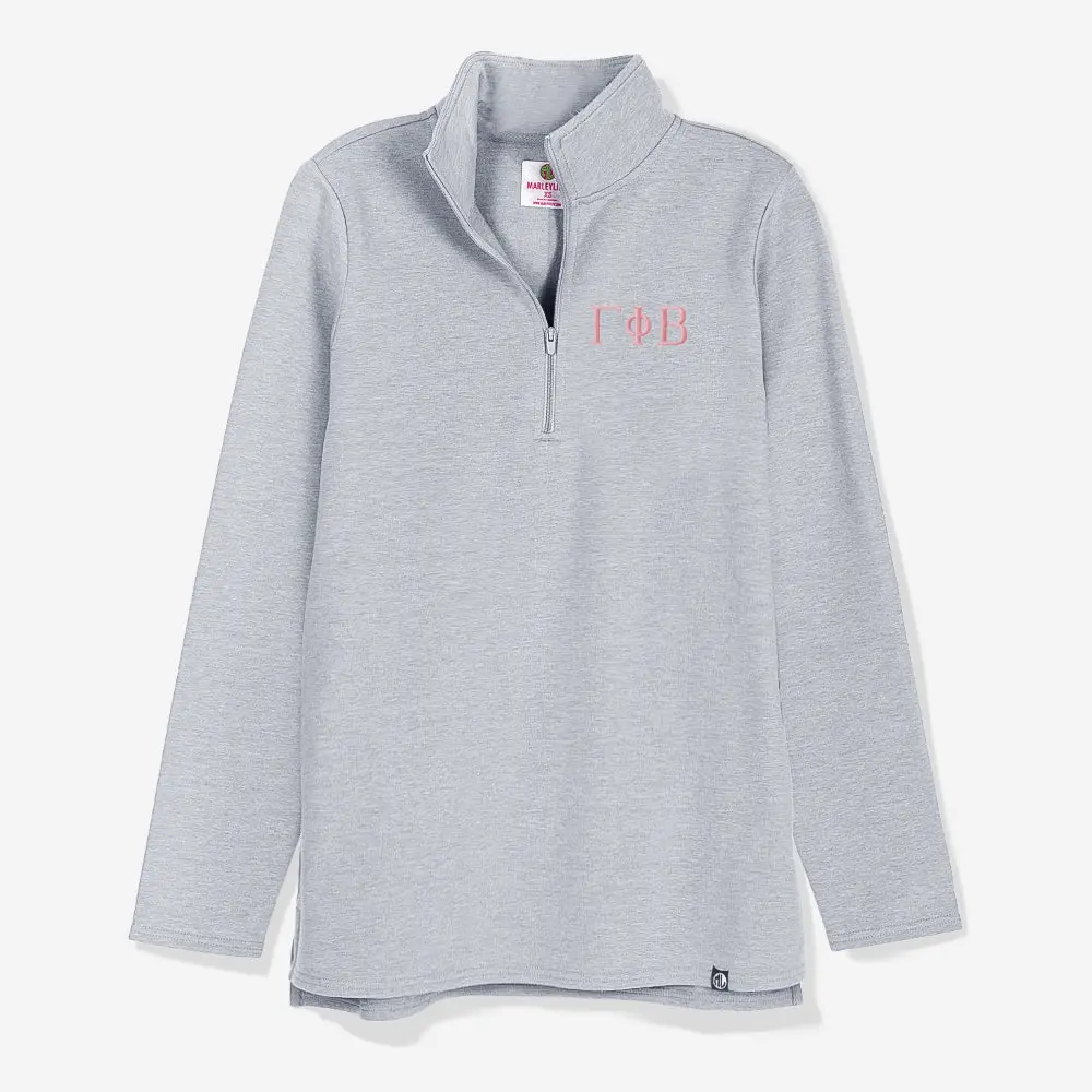 Gamma Phi Beta Pullover Sweatshirt | Heathered Gray