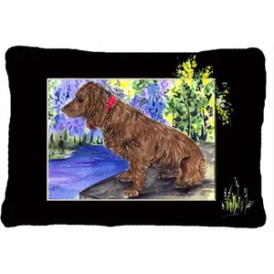 Carolines Treasures  12 x 16 in. Boykin Spaniel Decorative Indoor & Outdoor Fabric Pillow